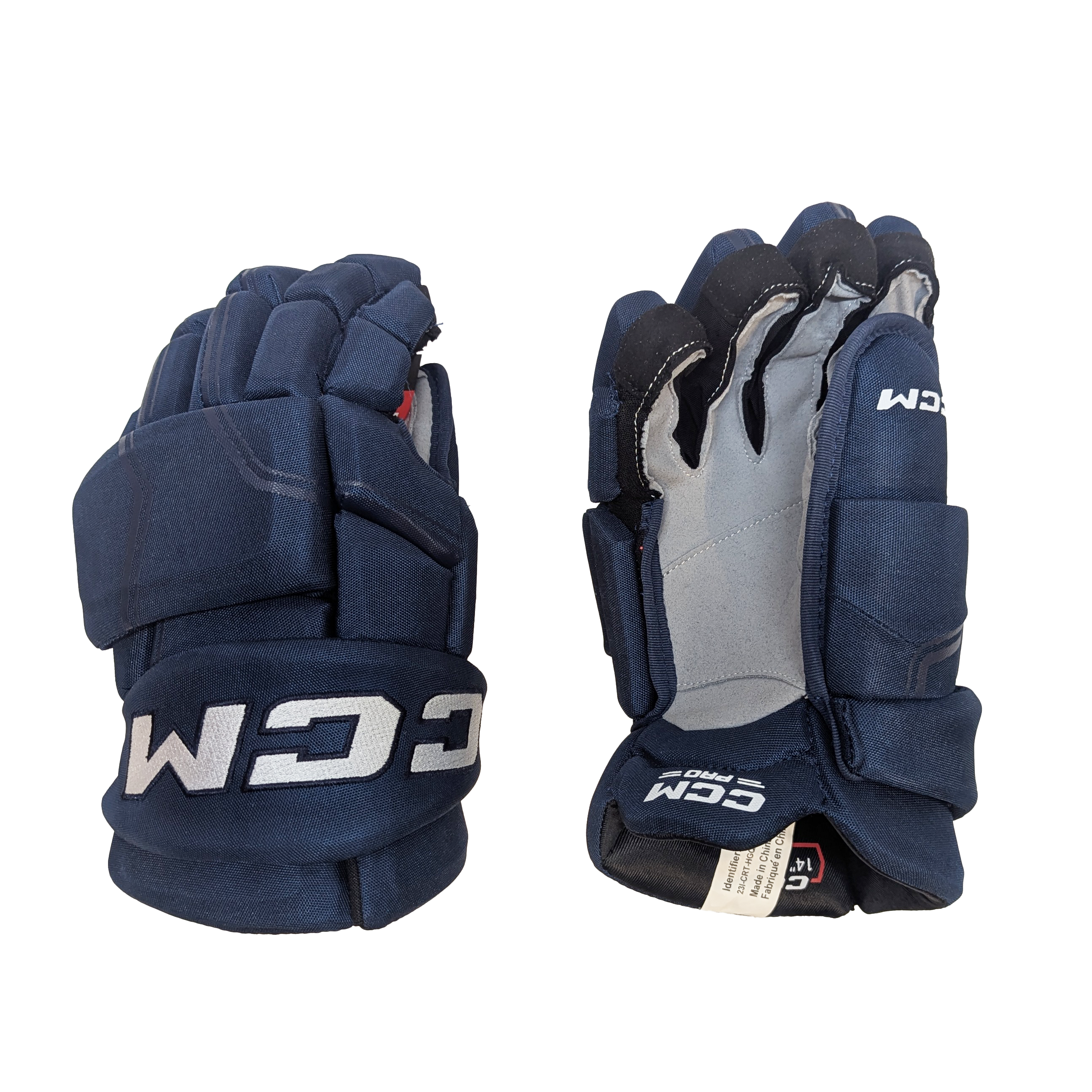 CCM HGQLPP - Gant AHL Pro Stock (bleu marine)